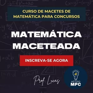 Imagem de capa para o Curso online MATEMÁTICA PARA CONCURSOS