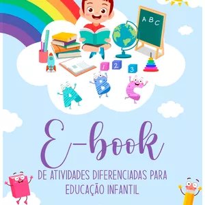 Imagem de capa para o Ebook Atividades divertidas para as férias.