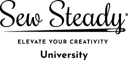 Sew Steady University logo