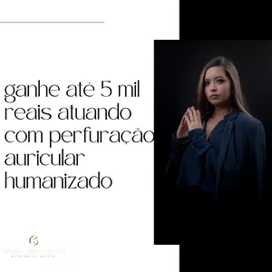 Imagem do curso Curso de perfuração auricular humanizado para profissionais da saúde 