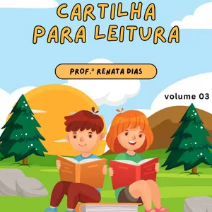 Imagem de capa para o Ebook Cartilha para leitura volume 03.
