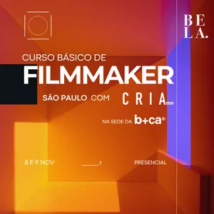 Imagem de capa para o Evento presencial [SÃO PAULO] Curso Básico de Filmmaker com CRIAmov