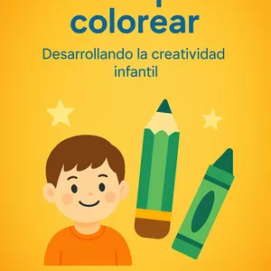 Imagen de portada para Ebook Libros para colorear: Desarrollando la creatividad infantil