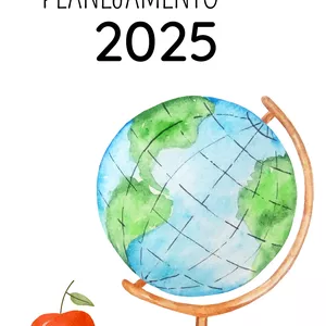 Imagem de capa para o Ebook PLANNER 2025 - MODELO 2