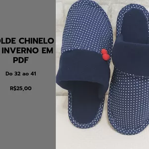 Imagem de capa para o Curso online MOLDE CHINELO INVERNO ADULTO EM PDF