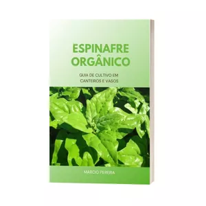 Imagem de capa para o Ebook Espinafre Orgânico