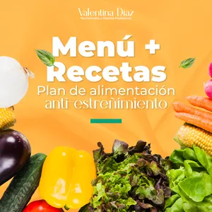 Imagen de portada para Curso online  Menú Antiestreñimiento 21 dias + Recetario