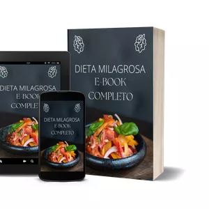 Imagem de capa para o Ebook DIETA MILAGROSA E-BOOK COMPLETO
