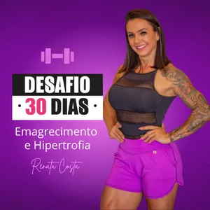 Imagem de capa para o Curso online Desafio 30 dias com a Renatinha Costa 
