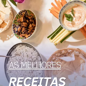 Imagem de capa para o Ebook As Melhores Receitas Veganas