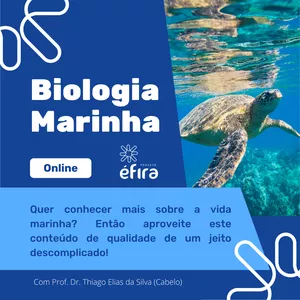 Imagem do curso Curso de BIOLOGIA MARINHA!