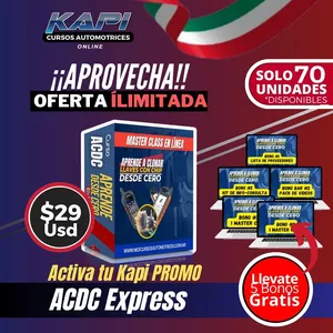 Imagen de portada para Curso online  🔵 ACDC Express - Aprende a Clonar Llaves con Chip desde Cero -NCK
