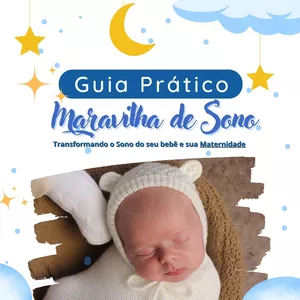 Imagem de capa para o Ebook Maravilha de Sono - Guia Prático