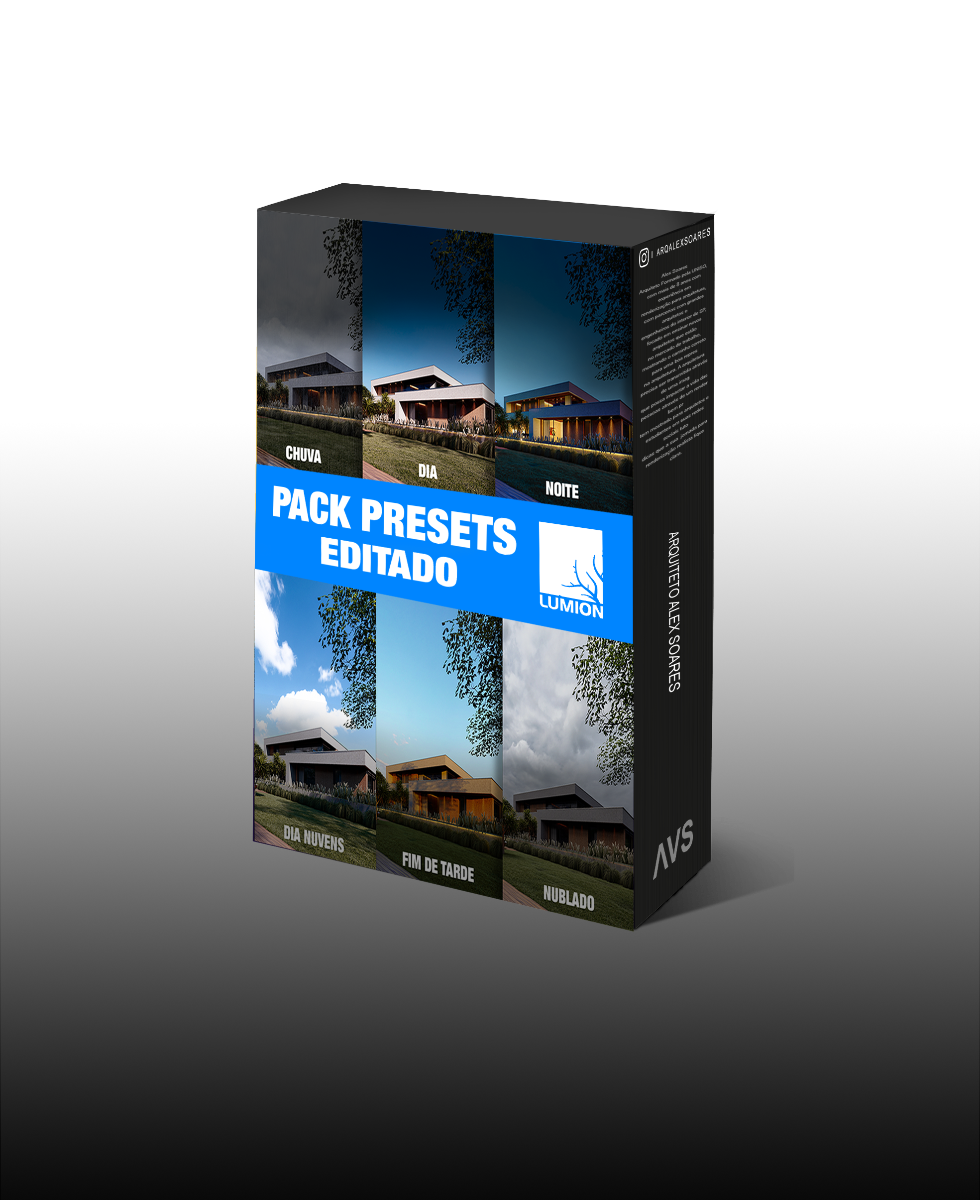 Imagem do curso Packs Preset Editado para Lumion 