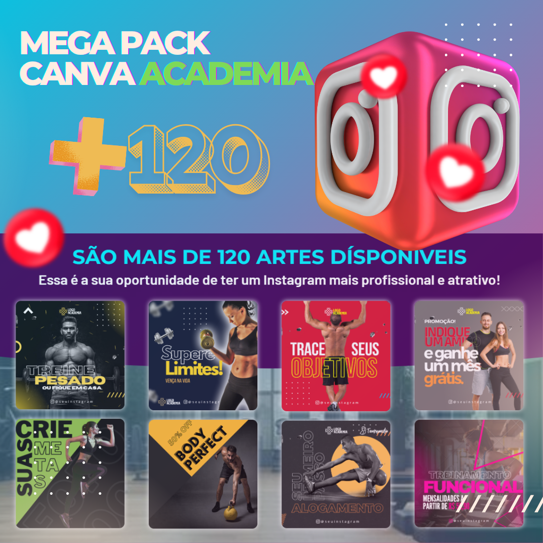 Imagem do curso Mega Pack Canva Academia