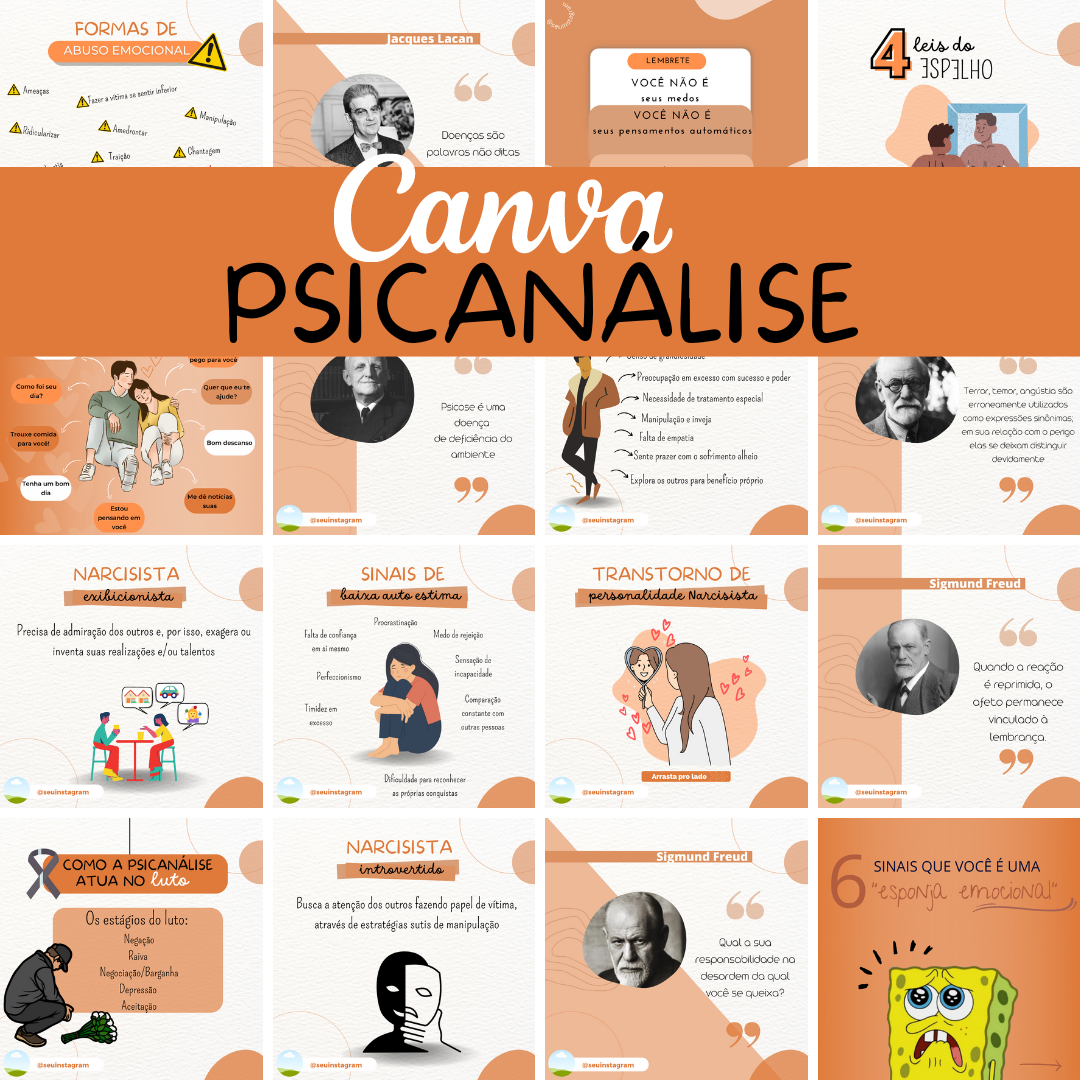Imagem do curso Canva PSICANÁLISE