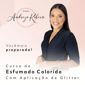 Imagem do curso Curso de Esfumado Colorido com aplicação de Glitter 