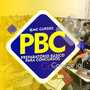 Imagem de capa para o Curso online PBC (PREPARATÓRIO BÁSICO PARA CONCURSOS)