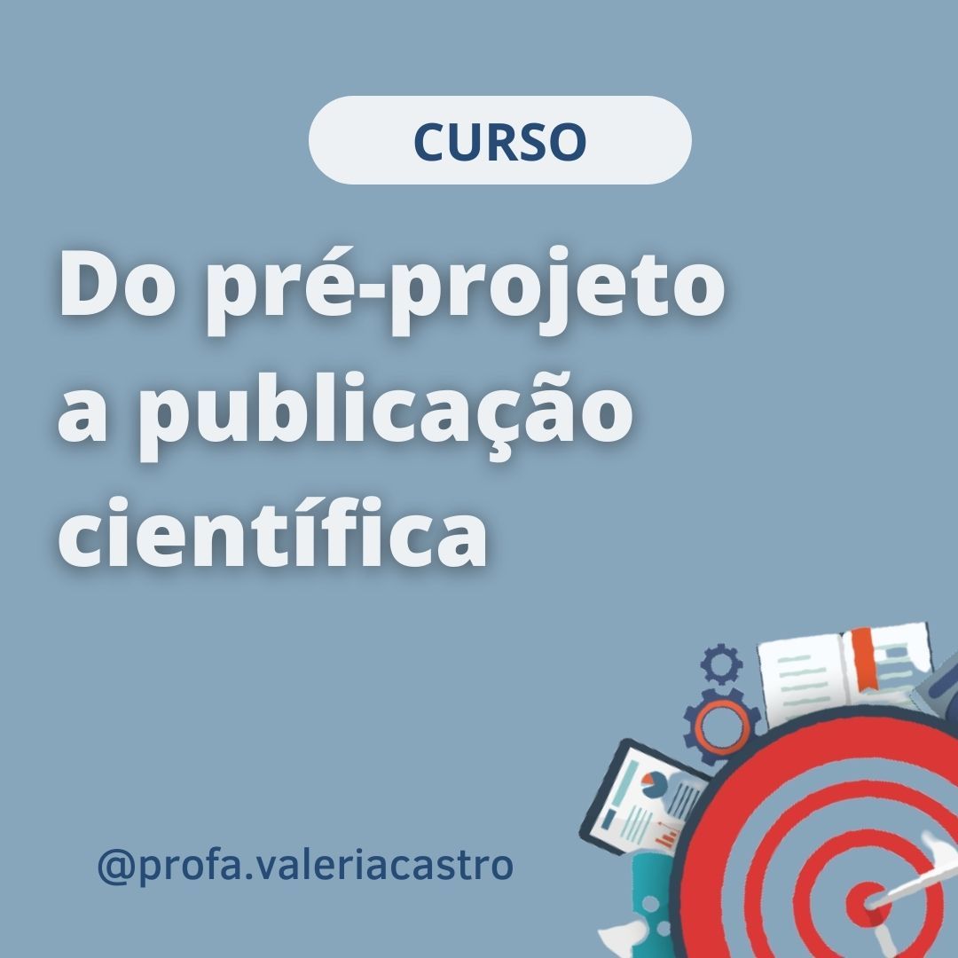 Imagem do curso Do pré-projeto a publicação científica 