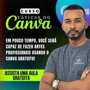 Imagem do curso Táticas do Canva - CURSO COMPLETO