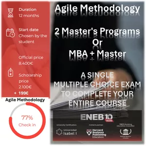 Cover image for Online course Agile Methodology - 2 Master's Programs (Or MBA + Master)
