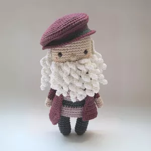 Imagen de portada para Ebook Patrón Amigurumi Leonardo Da Vinci
