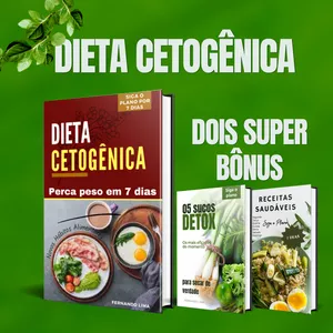 Imagem de capa para o Ebook Dieta Cetogênica