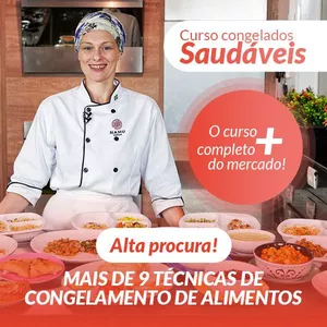 Imagem do curso Congelados saudáveis – técnicas e práticas de congelamento