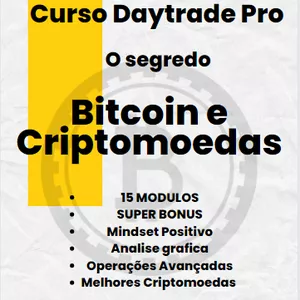 Imagem do curso CURSO DAYTRADE PRO - Bitcoin e criptomoedas - O segredo revelado
