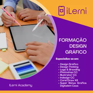 Imagem principal do produto ILerni.Academy - Formação DESIGN GRÁFICO