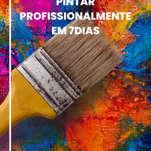 Imagem de capa para o Ebook A prenda Pintar profissionalmente em Sete dias