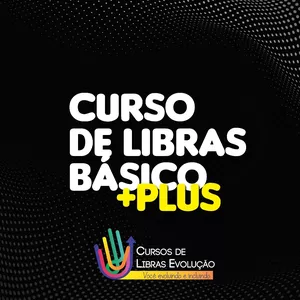 Imagem de capa para o Curso online Curso de Libras básico PLUS+