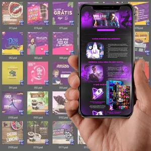 Imagem de capa para o Ebook Pack + 100 mil artes canva para todas as empresas.