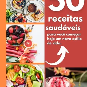 Imagem de capa para o Ebook RECEITAS SAUDAVEIS