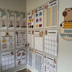 Imagem de capa para o Ebook 🐾✨ KIT SALA CAPIVARA ✨🐾