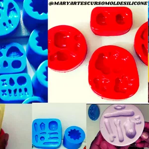 Imagem do curso CURSO BÁSICO MOLDE DE SILICONE 