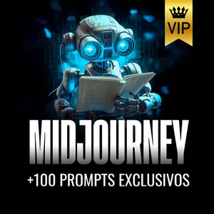 Imagem de capa para o Curso online MIDJOURNEY + 100 Promps Exclusivos