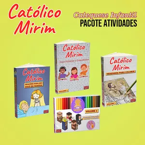 Imagem de capa para o Ebook Católico Mirim - Catequese Infantil - ATIVIDADES