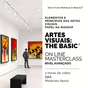 Imagem de capa para o Evento online Artes Visuais - The Basic®- Masterclass Avançada