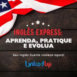 Imagem de capa para o Curso online Inglês Express: Aprenda, Pratique e Evolua!