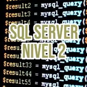 Imagen de portada para Curso online CURSO DE SQL SERVER NIVEL 2