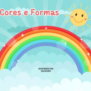 Imagem de capa para o Ebook Apostila Cores e Formas + Bônus EXCLUSIVOS