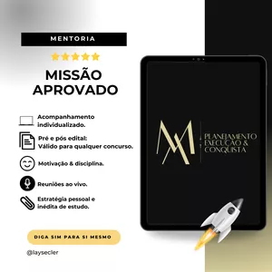 Imagem de capa para o Ebook MISSÃO APROVADO