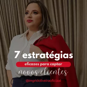 Imagem de capa para o Ebook 7 estratégias eficazes para captar novos clientes
