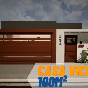 Imagem de capa para o Curso online Casa Vicenza - Planta Padrão Novo MCMV 100,70m²