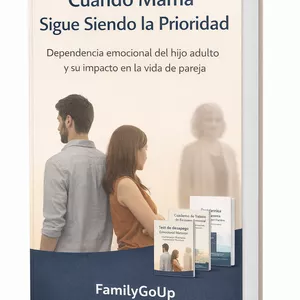 Imagen de portada para Ebook Dependencia emocional del hijo adulto y su impacto en la vida de pareja + Guía complementaria + 3 Bonos