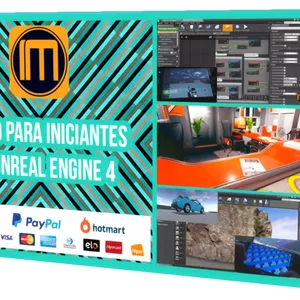 Imagem de capa para o Curso online Curso Para Iniciantes na Unreal Engine 4