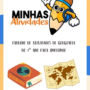 Imagem de capa para o Ebook Caderno de Atividades de Geografia do 3º Ano