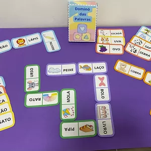 Imagem de capa para o Ebook Domino das Palavras