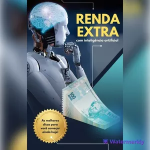 Imagem de capa para o Ebook Renda extra com Inteligência Artificial
